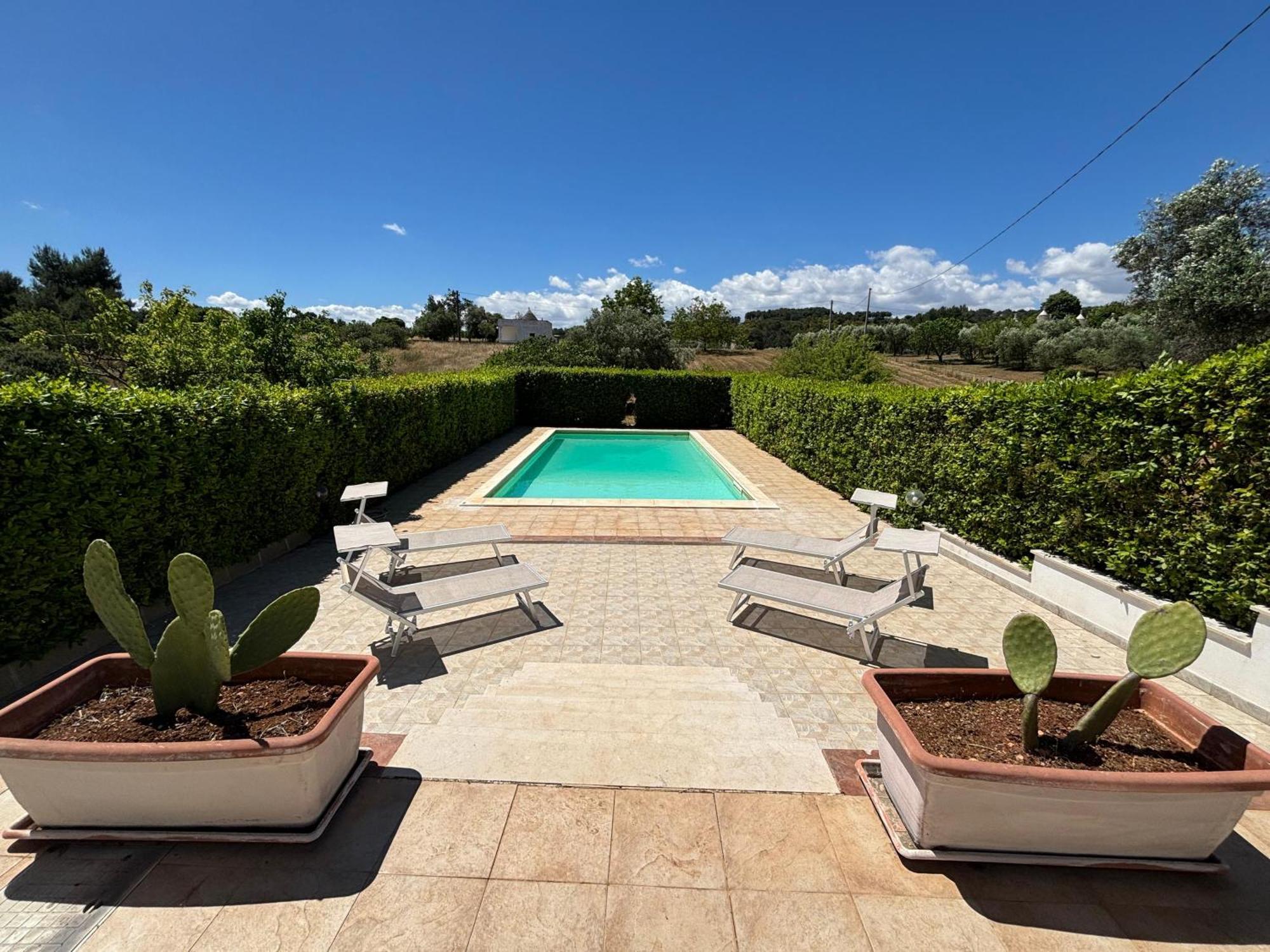Вилла Trulli And Pool - I Cactus Мартина-Франка Экстерьер фото